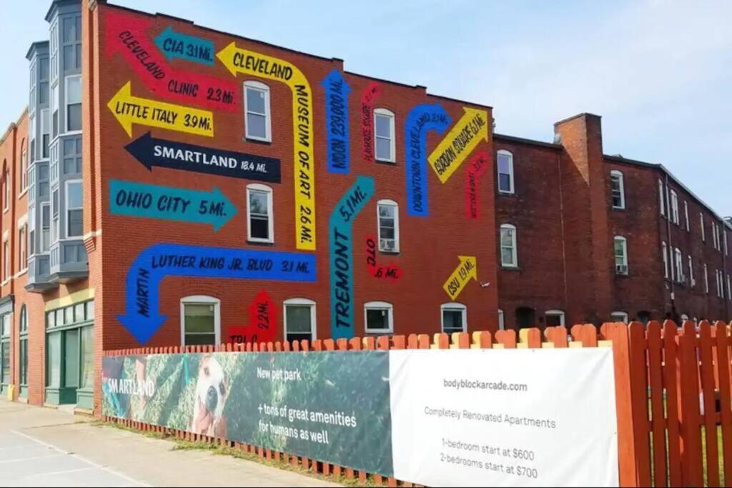 דירות Downtown Cleveland -Modern First Floor Unit מראה חיצוני תמונה